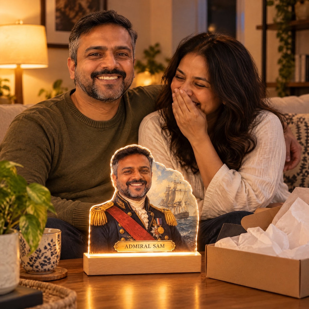 Royal Portrait Night Light
