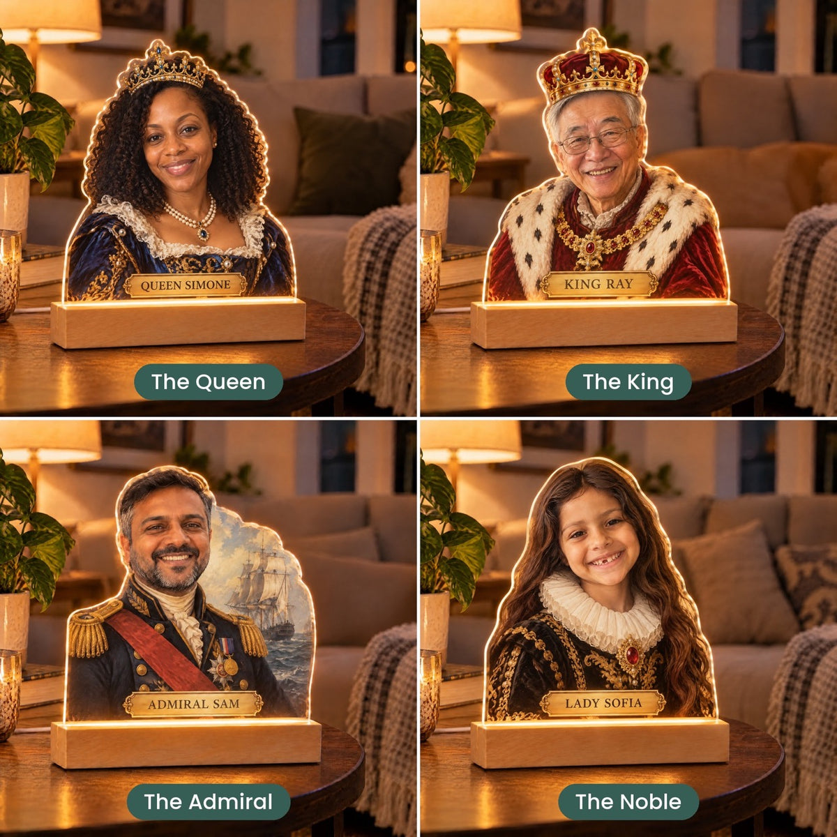 Royal Portrait Night Light