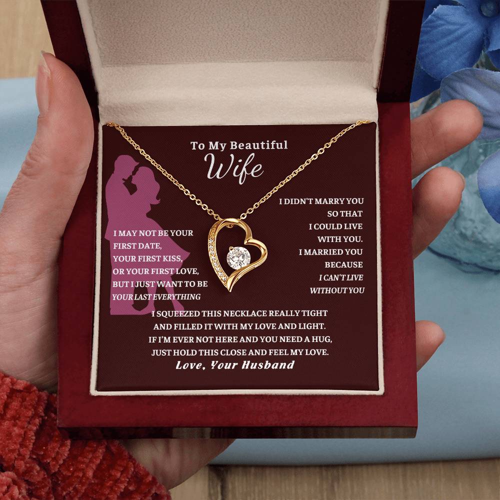 To My Wife , Gift For Soulmate , Gift For Wife, Wife Birthday Gift, Anniversary Gift For Wife, Wife Necklace