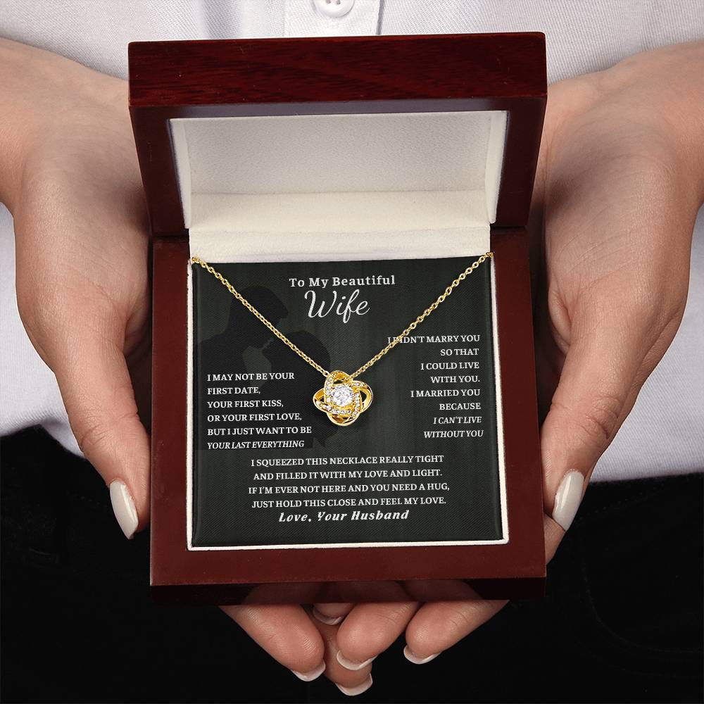 Gift For Wife, Wife Birthday Gift, Anniversary Gift For Wife, Wife Necklace , Love Card