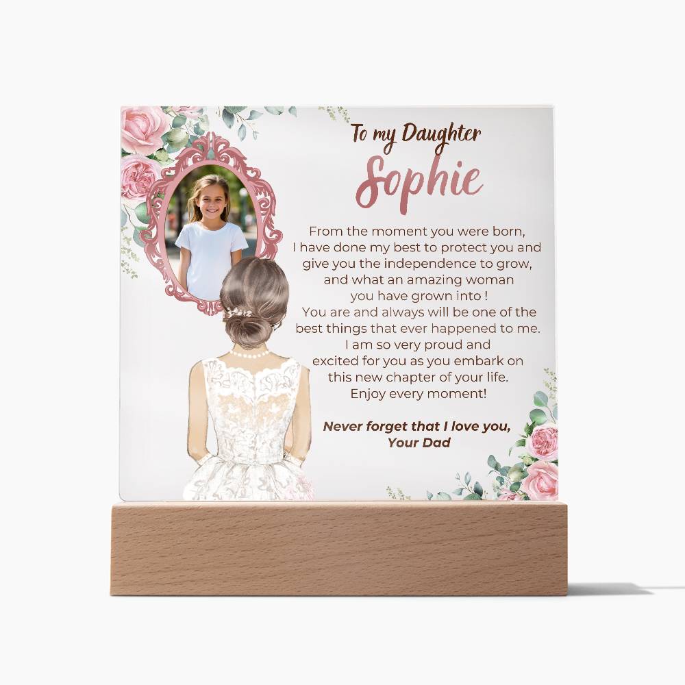 [Almost Sold Out] To my Daughter - What an amazing woman you have grow ...