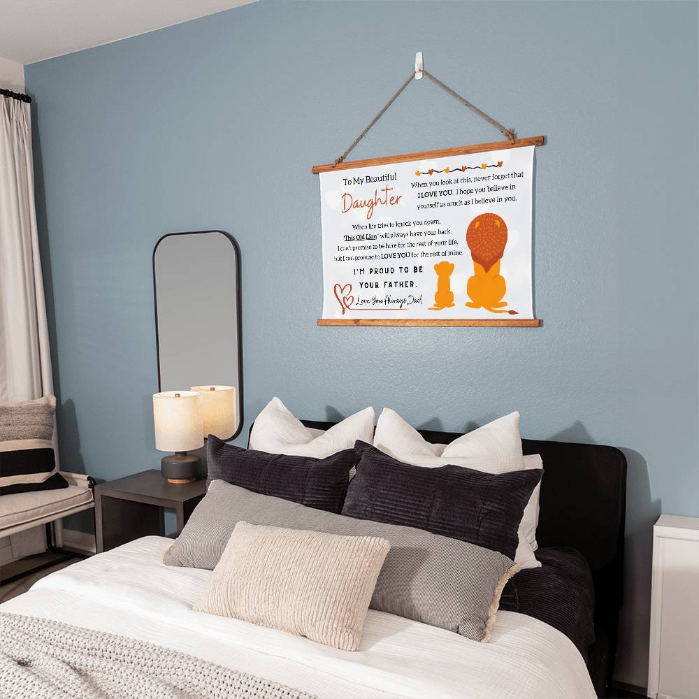 To My Beautiful Daughter, I'm Proud To Be Your Father - Perfect Gift for Daughter