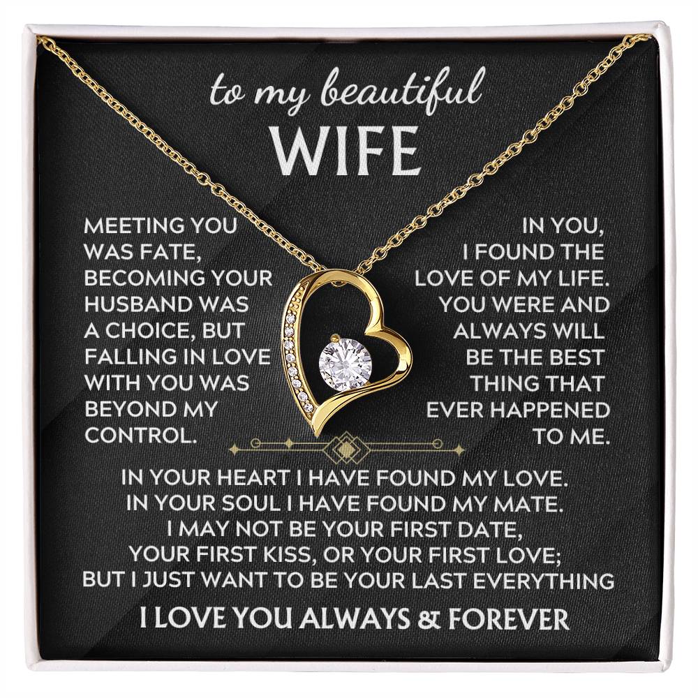TO MY BEAUTIFUL WIFE - I Just Want To Be Your Last Everything