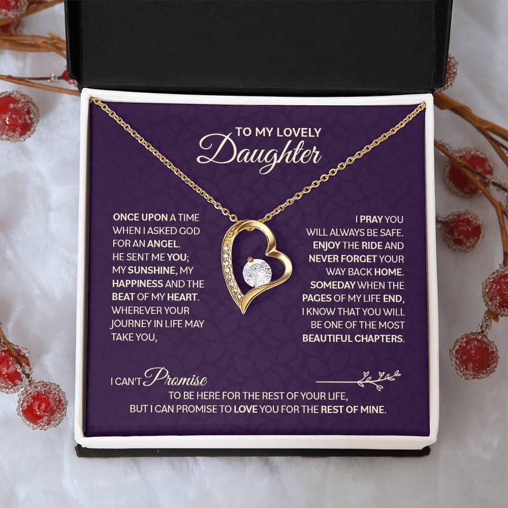 TO MY LOVELY DAUGHTER, I PRAY YOU WILL ALWAYS BE SAFE.