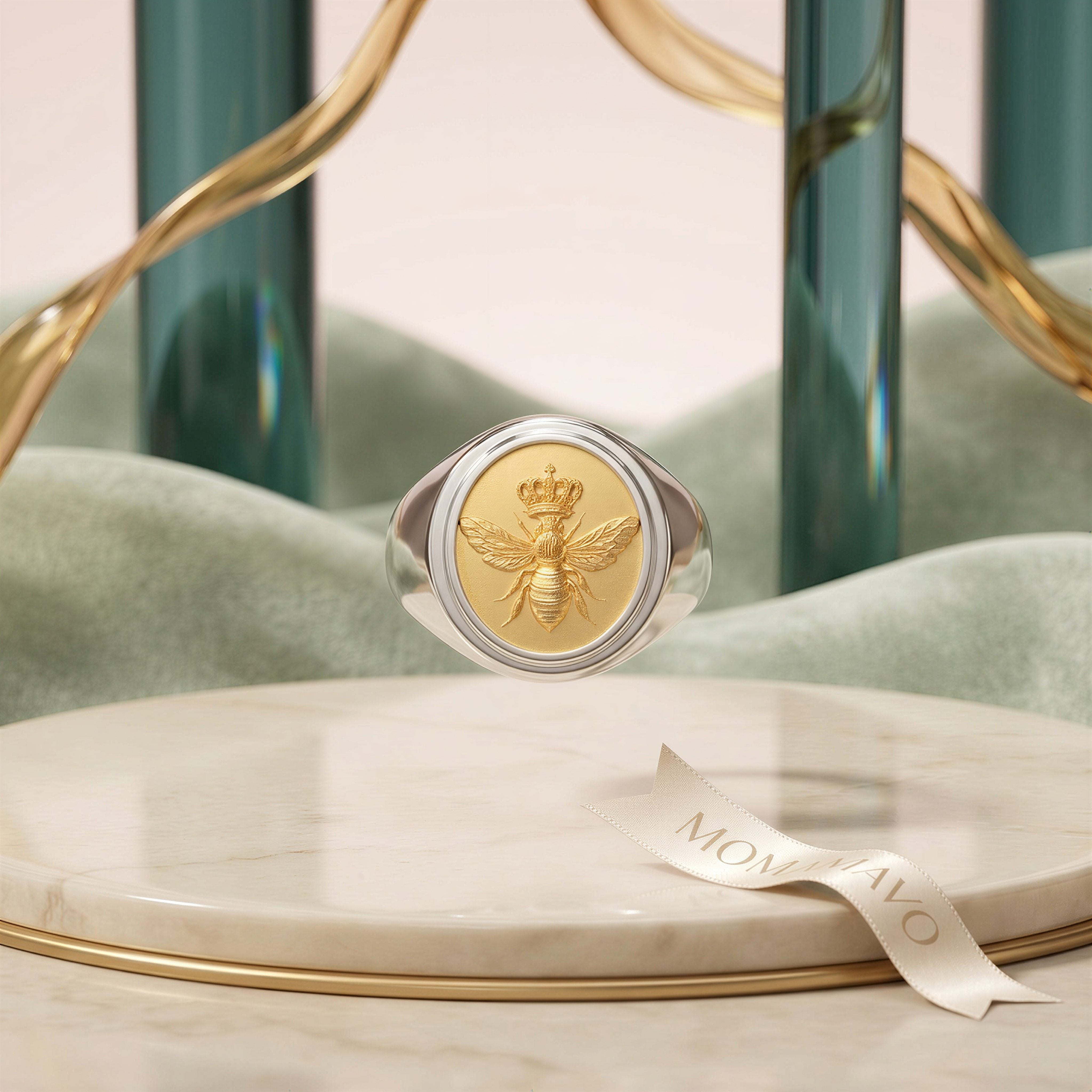 Coin Ring | 18K Gold Plated | Momavo – Momavo Jewelry