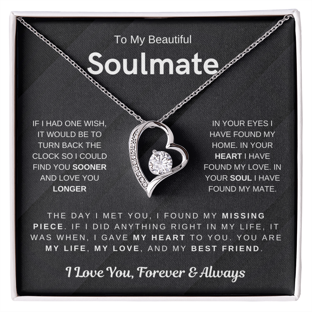 To My Beautiful Soulmate, You Are My Missing Piece - (Forever Love Nec ...