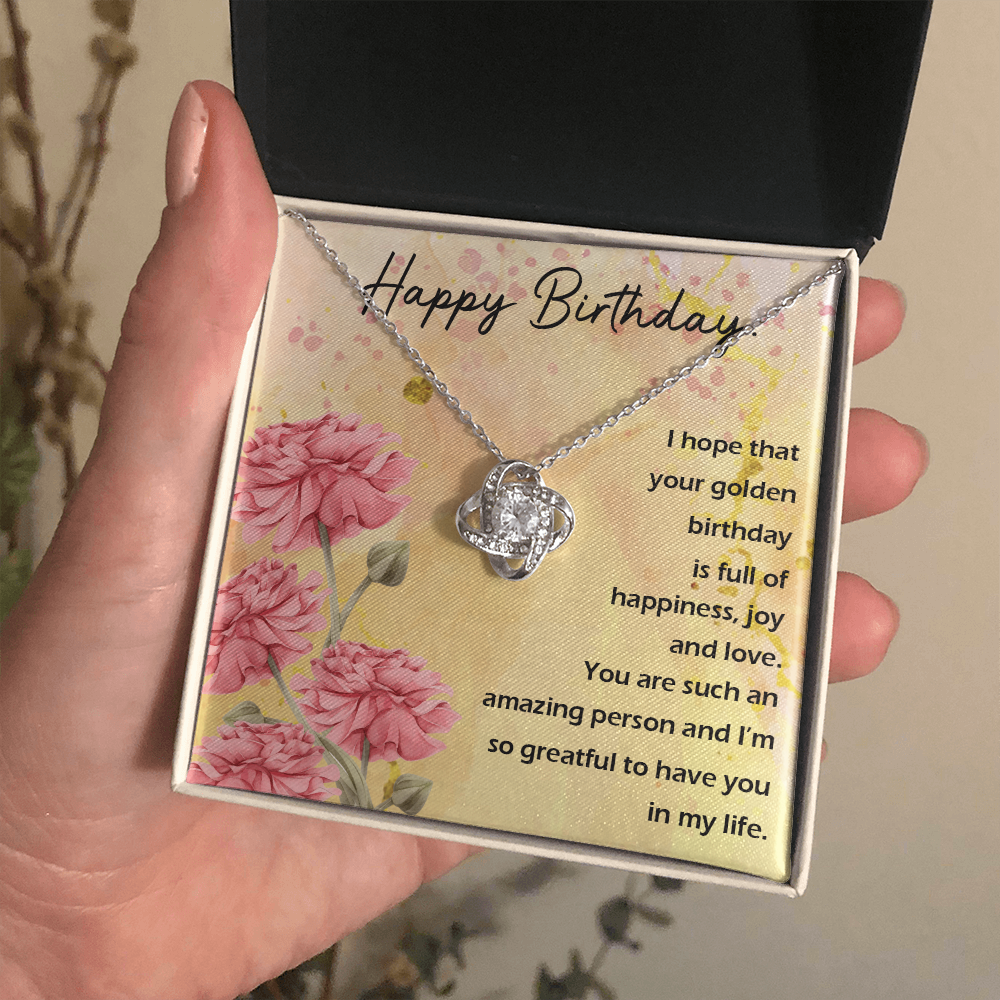 Happy Birthday - Full Of Happiness And Joy (Almost Gone) - Love Knot