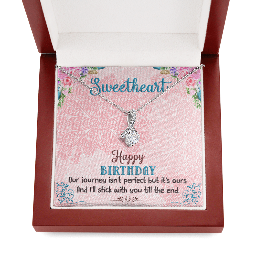 Happy Birthday - I'll Stick With You Til The End (Limited Time Offer) - Alluring Beauty Necklace