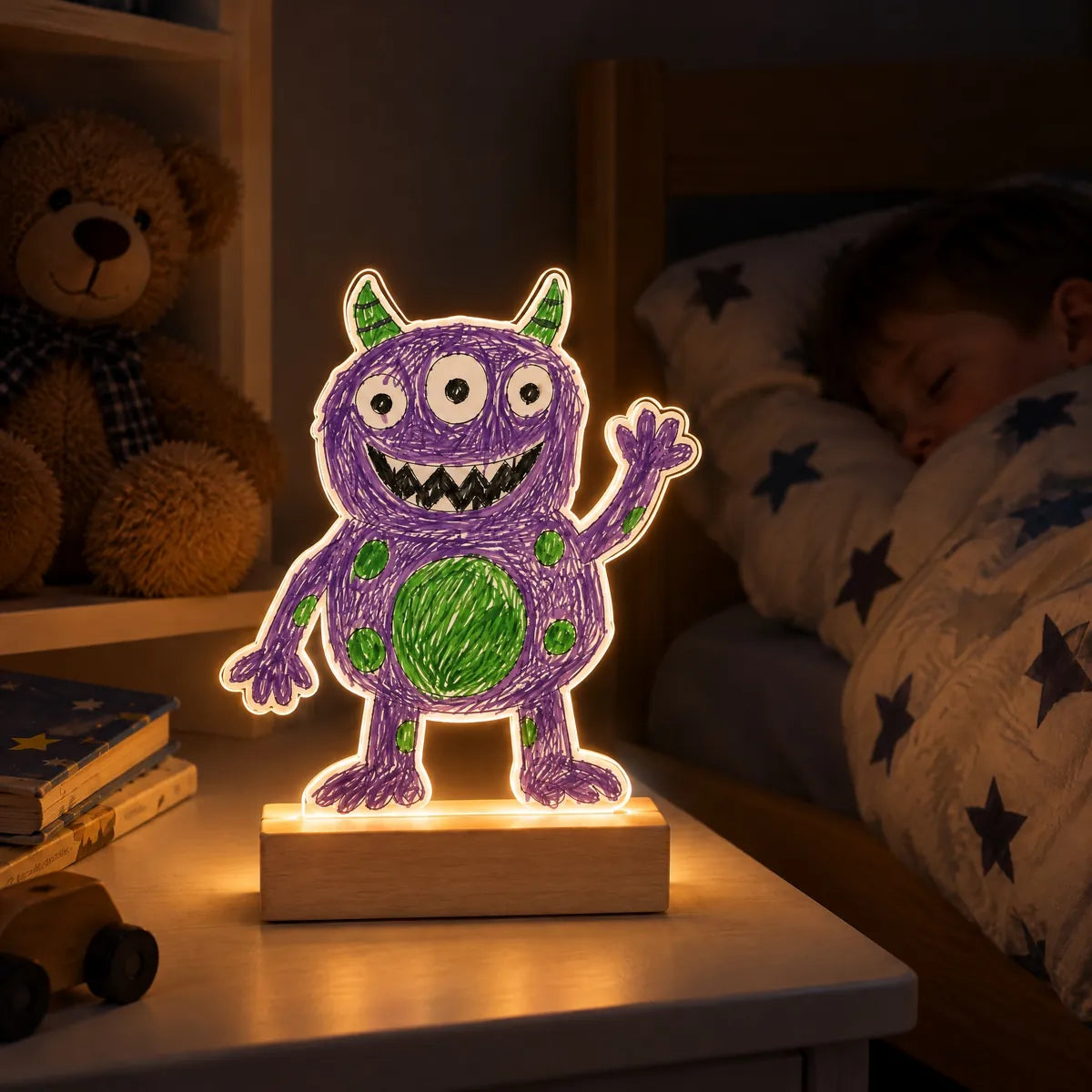 We make it, your kid watches it glow