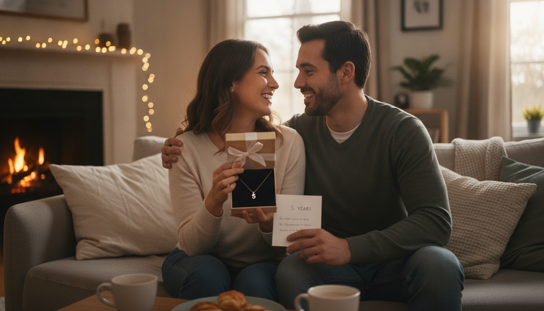 The 5 Year Anniversary Gift For Wife Gift Guide: Jewelry & Keepsakes Wife Will Love | Momavo