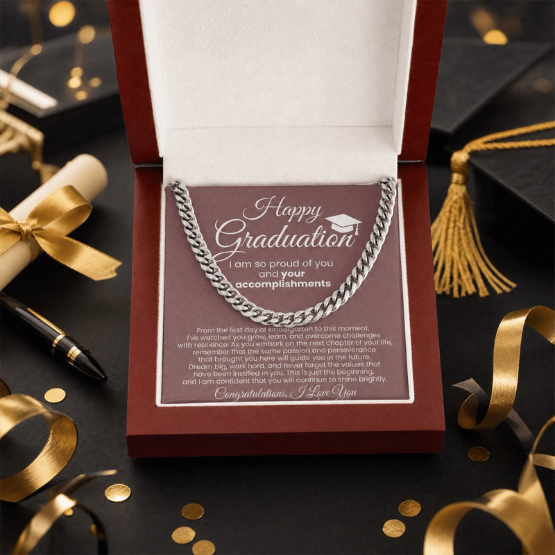 ( Almost Gone ) Happy Graduation, I am so proud of you and your accomplishments - Cuban Link