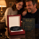 To My Stepped Up Dad, Thank you for STEPPING in to become the DAD you didn't have to be - Cross Bracelet