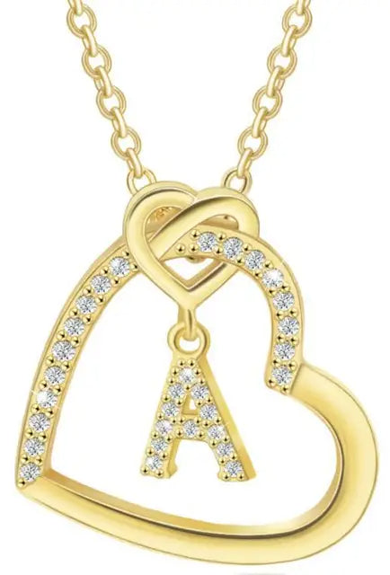 [Name Initial] - Endless Love Necklace