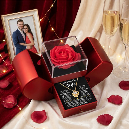 To Wife - Love Husband - [Rose Box]