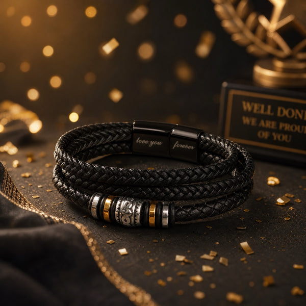 Happy Graduation, I am proud of you more than you will ever know - Love You Forever Bracelet