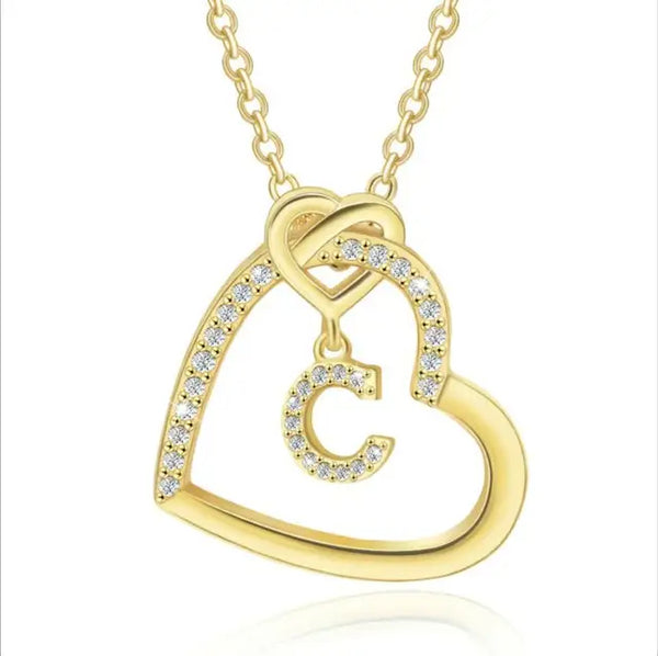 [Name Initial] - Endless Love Necklace