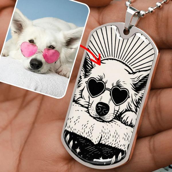 [Picture Upload] - Furry Forever Keepsake Chain