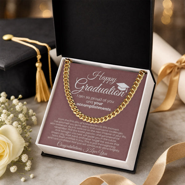 ( Almost Gone ) Happy Graduation, I am so proud of you and your accomplishments - Cuban Link