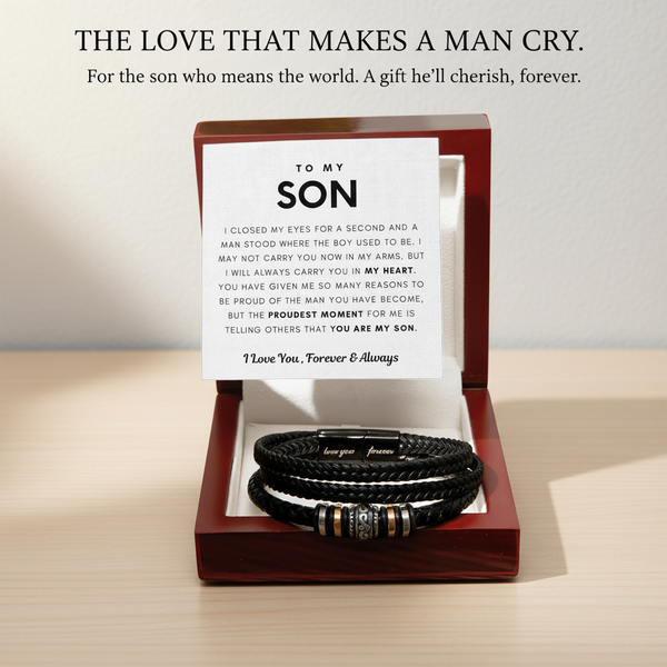 To My Son - Forever Love Bracelet