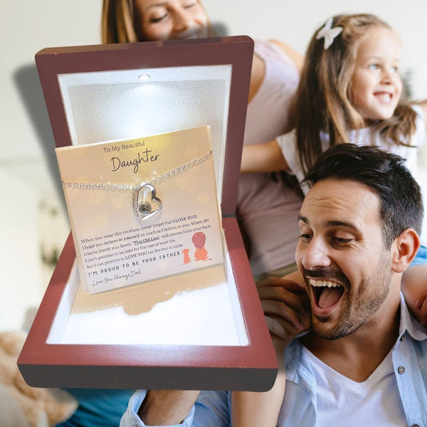 Projection Forever Love Necklace - I'm Proud To Be Your Father