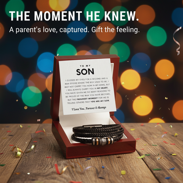 To My Son - Forever Love Bracelet