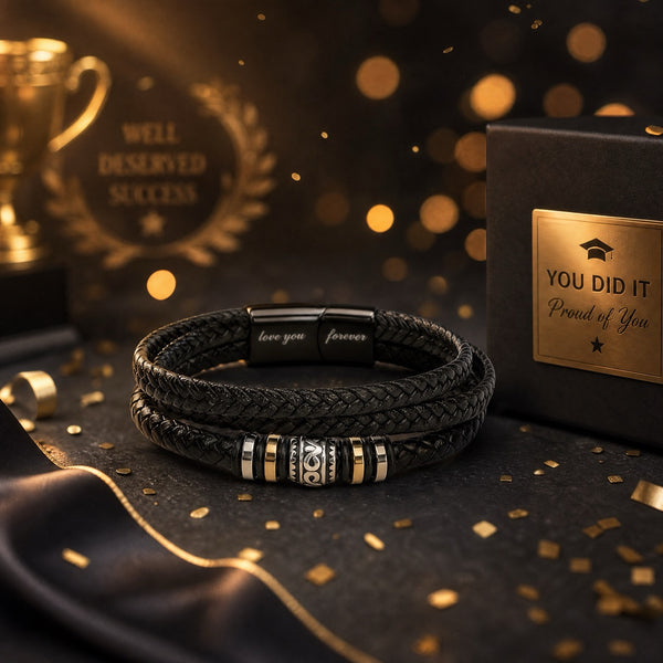 Happy Graduation, I am proud of you more than you will ever know - Love You Forever Bracelet