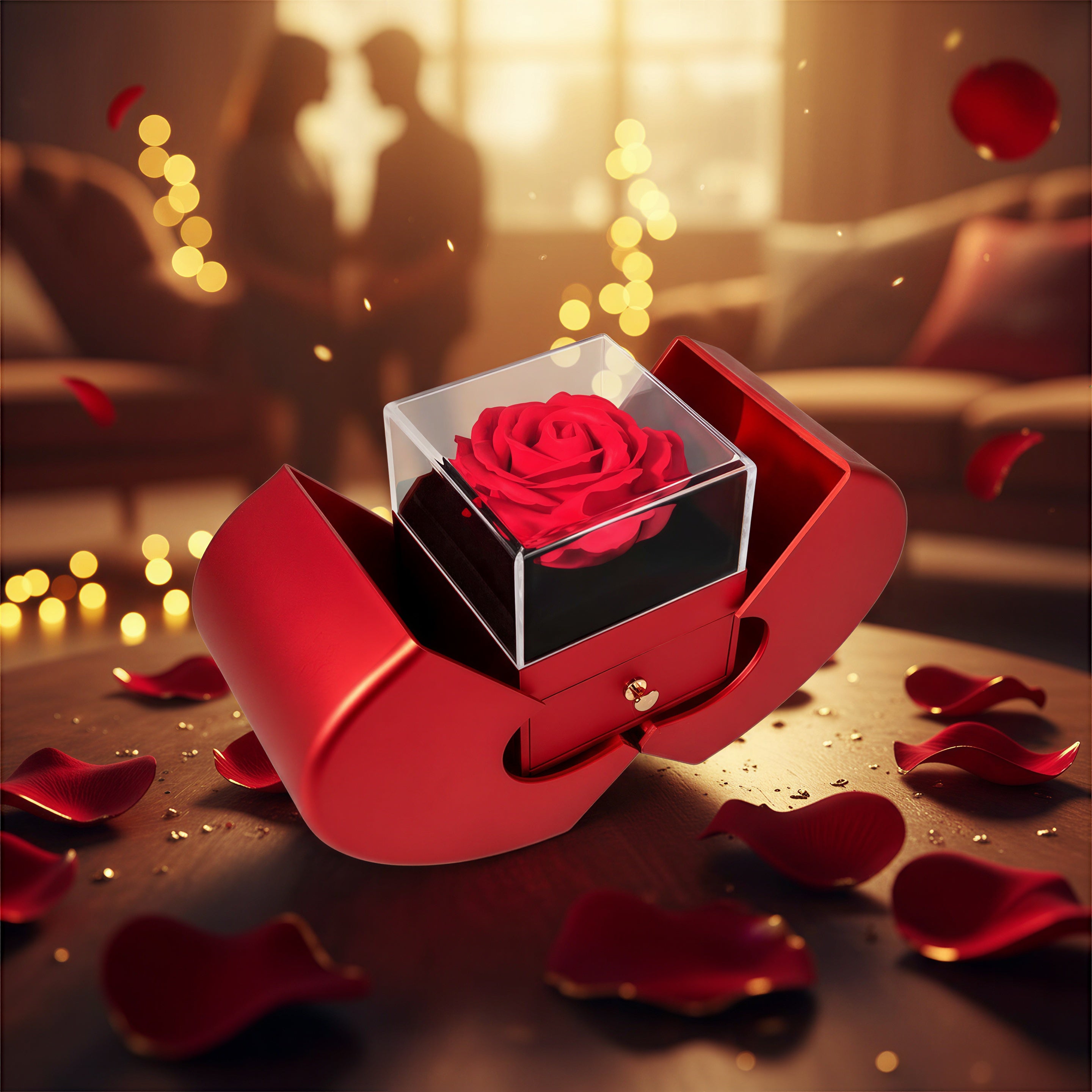 To Daughter - Love Dad - [Forever Rose Box]