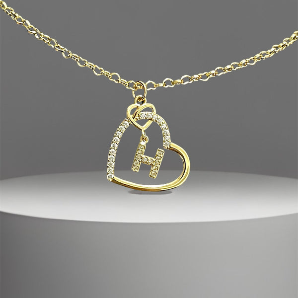 Endless Love Necklace - I'm Proud To Be Your Father [Custom Initial]