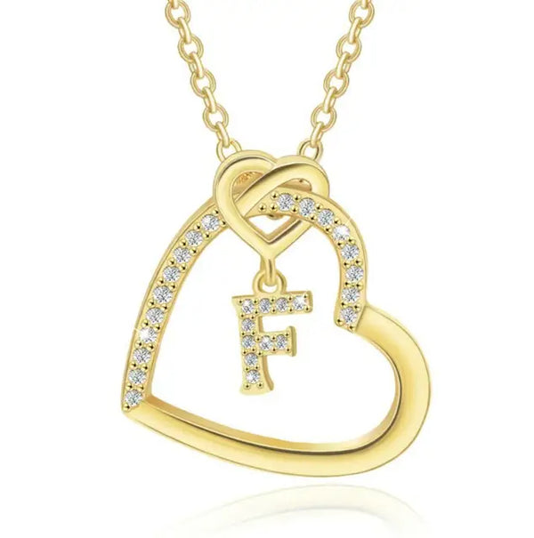 [Name Initial] - Endless Love Necklace