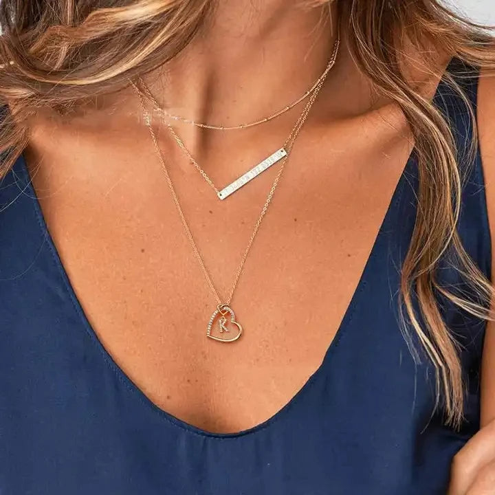 [Name Initial] - Endless Love Necklace