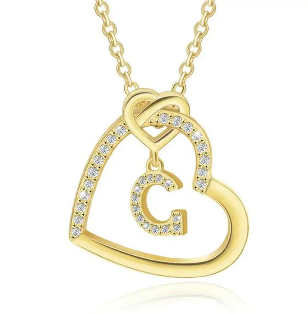 [Name Initial] - Endless Love Necklace