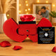To My Daughter - Dad Will Always Be Here - Rose Box Love Knot