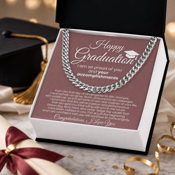 ( Almost Gone ) Happy Graduation, I am so proud of you and your accomplishments - Cuban Link