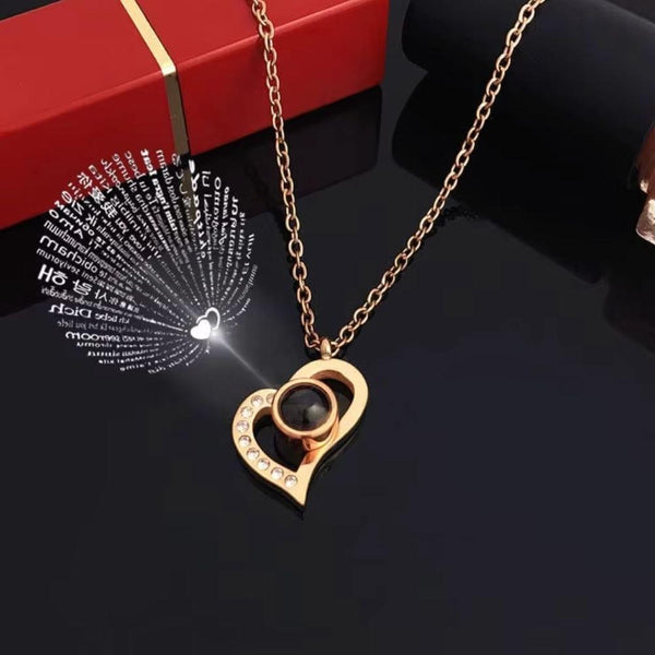 Projection Forever Love Necklace - I'm Proud To Be Your Father