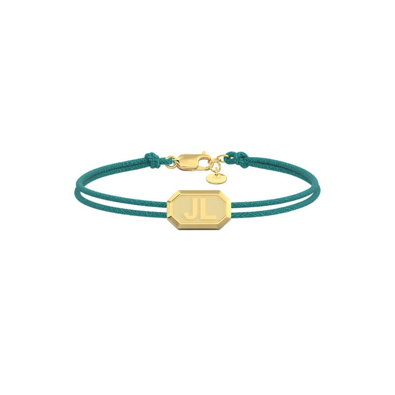 Emerald Facet Bead Silver SB003FG