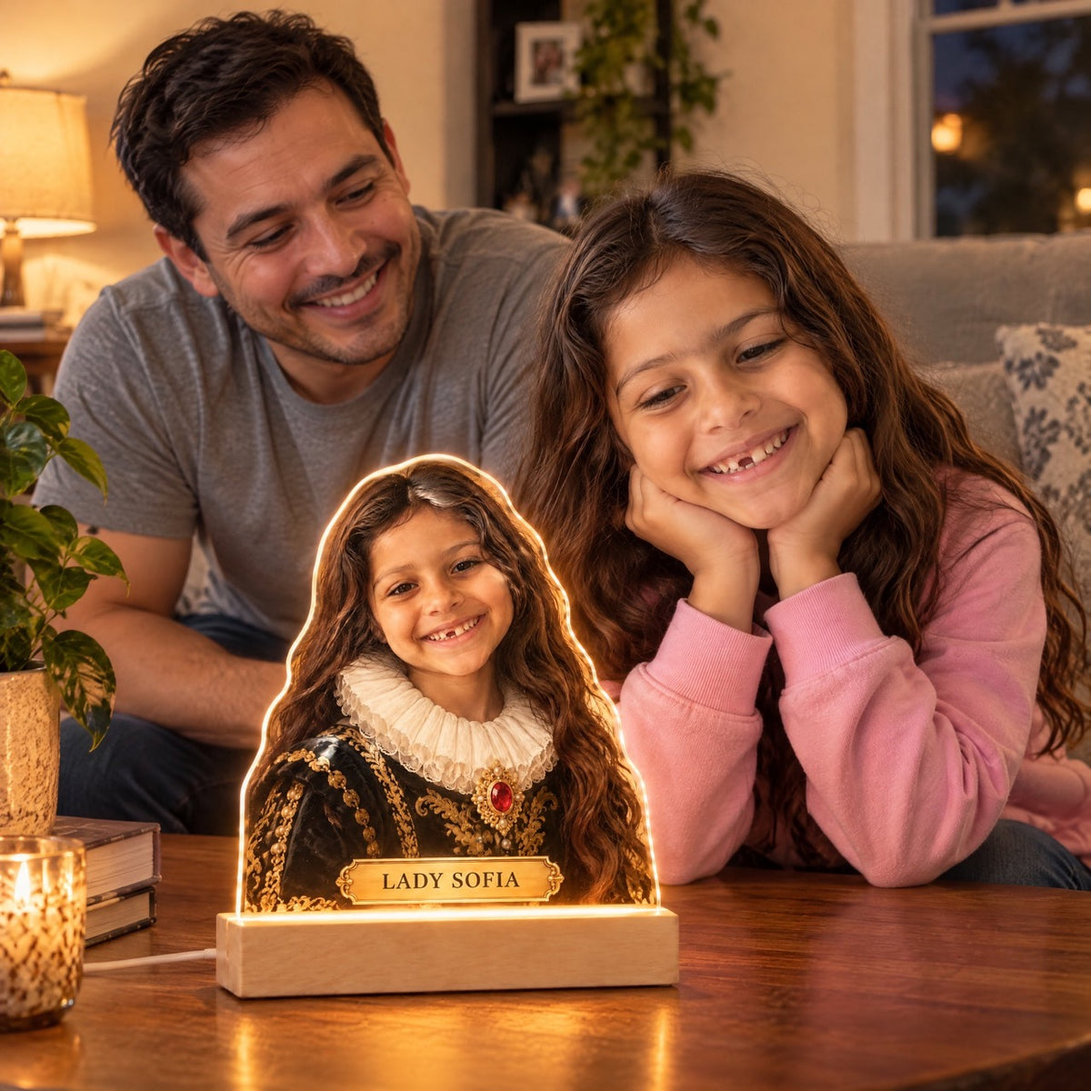 Royal Portrait Night Light