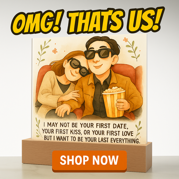 "With You Forever" - Personalized Printed Acrylic