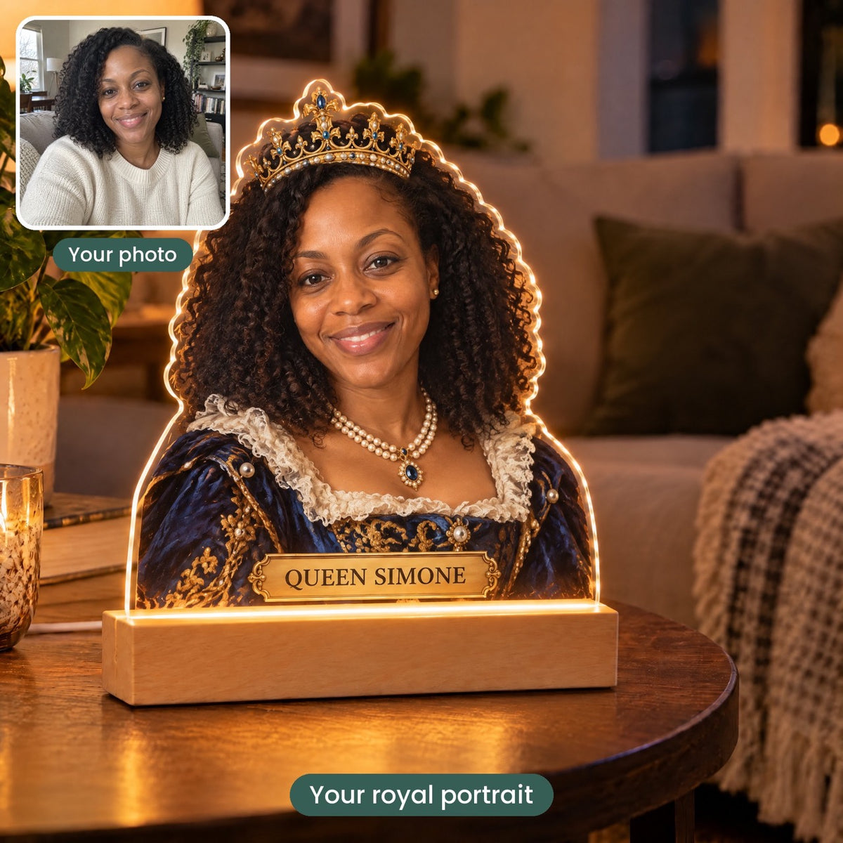 Royal Portrait Night Light
