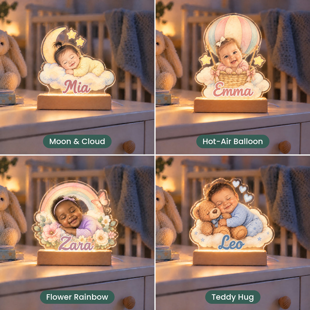 Cute Baby Night Light