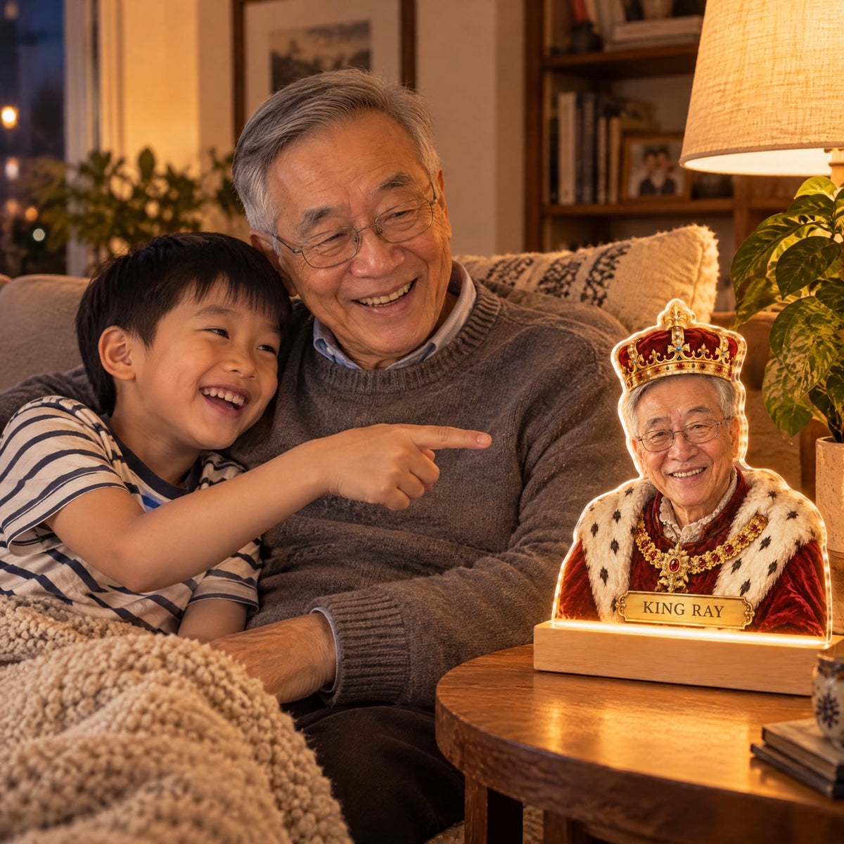 Royal Portrait Night Light