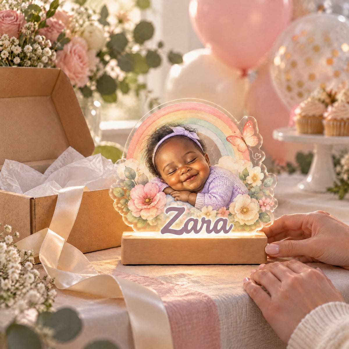 Cute Baby Night Light