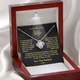 To My Wife, I Just Want To Be Your Last Everything (Love Knot Necklace)