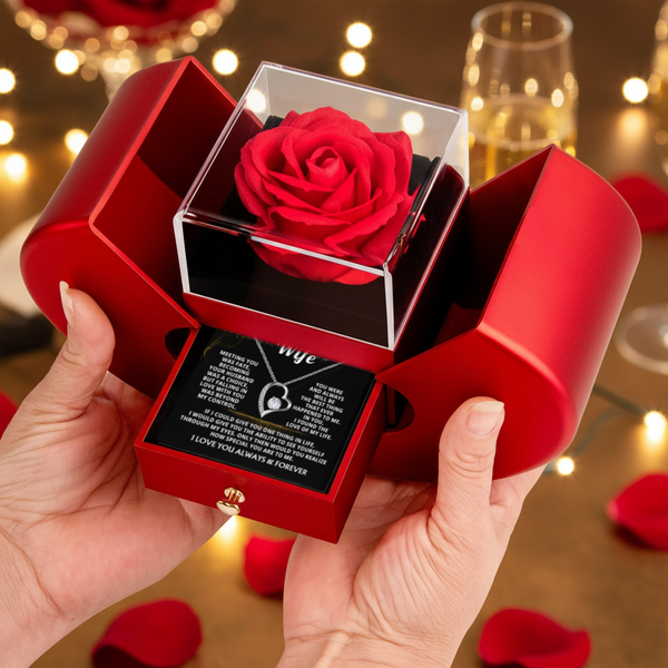 To My Beautiful Wife - I Love You Forever - [Forever Rose Box]