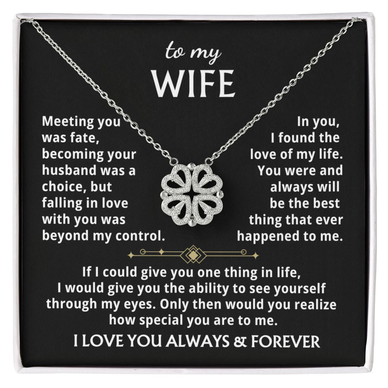 TO MY WIFE, falling in love with you was beyond my control - Magnetic Hearts