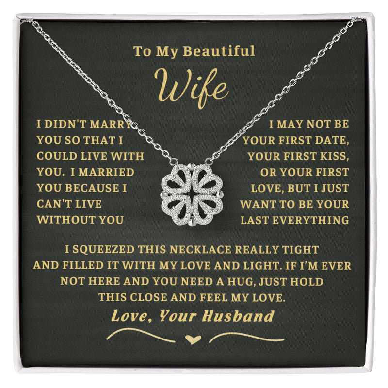 To My Beautiful Wife, just hold this close and feel my love - Magnetic Hearts