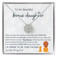 To My Bonus Daughter, I'm proud to be your Father - Magnetic Hearts