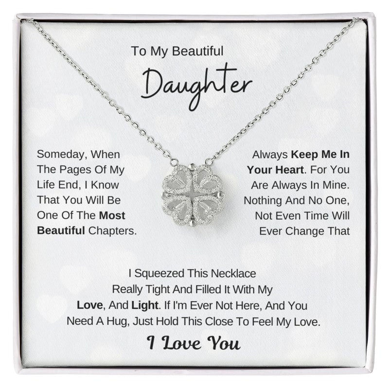 To My Beautiful Daughter, You Will Be One Of The Most Beautiful Chapters - Magnetic Hearts