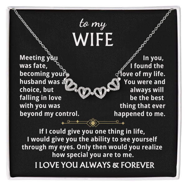 TO MY WIFE, falling in love with you was beyond my control - Magnetic Hearts