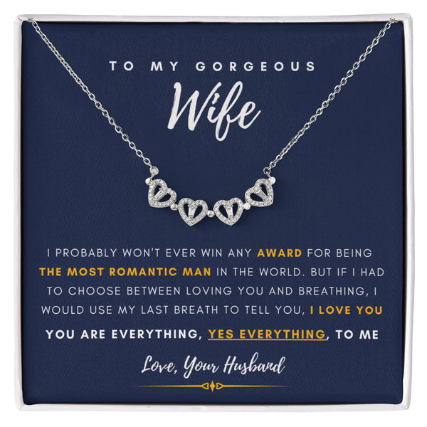 MY GORGEOUS WIFE, I LOVE YOU, YOU ARE EVERYTHING - Magnetic Hearts