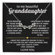 To My Dearest Granddaughter, My love for you is forever.